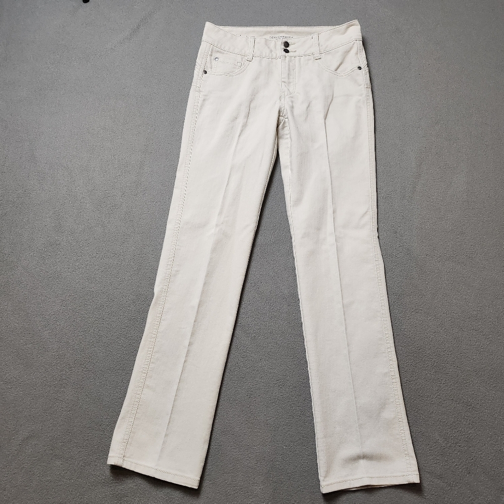 Denver Hayes Curve Tech Women's Light Colored Mia Straight Fit Pants Sz 2